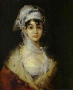Francisco Jose de Goya Portrait of Antonia Zarate Sweden oil painting artist